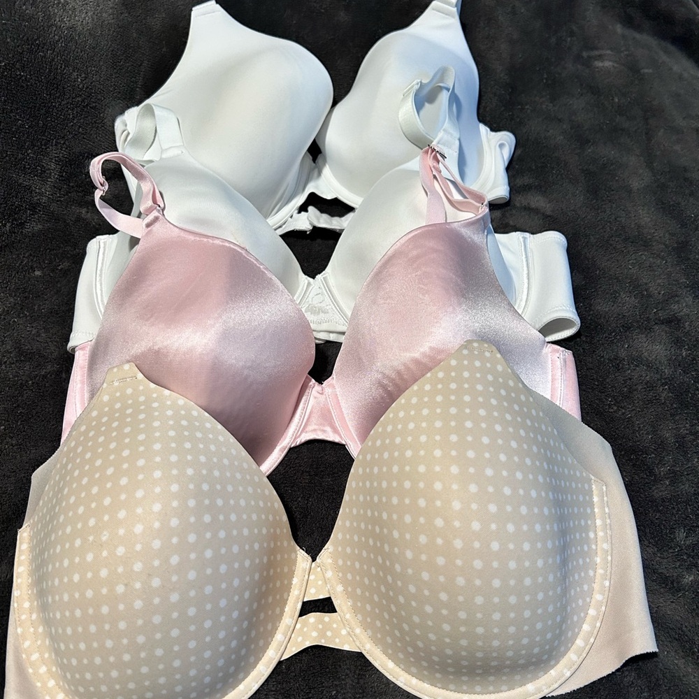 COPY - Women's Intimates Set - White, Pink, and Cream Bras